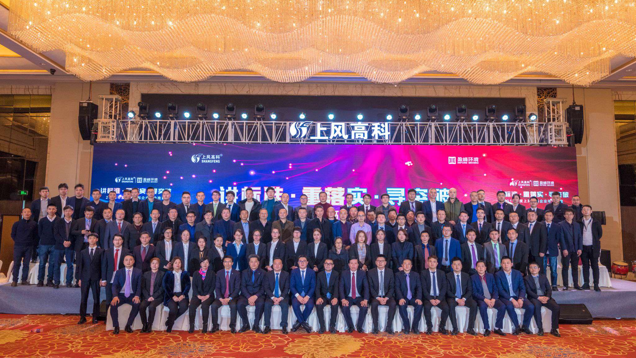 “講標(biāo)準(zhǔn)·重落實·尋突破”——上風(fēng)高科2018年企業(yè)年會暨員工表彰大會圓滿落幕！
